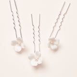 Floral Pearl Bridal Hair pins
