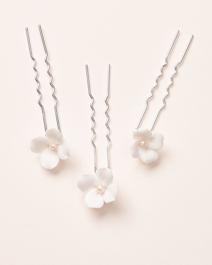Floral Pearl Bridal Hair pins