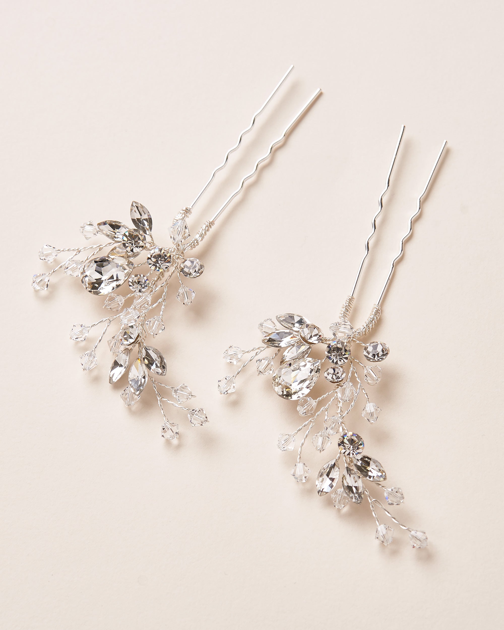 Crystal Hair Pins