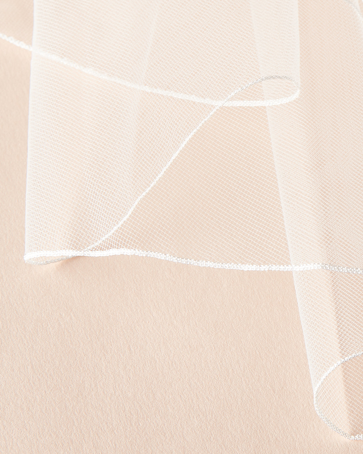 Erma Scattered Pearl & Pencil Edge Veil - Shop Veils | Dareth Colburn