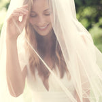 Pencil veil with blusher