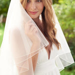 Pencil Edge Bridal Veil