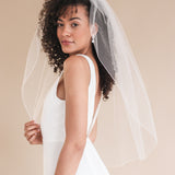 Pencil Edge Bridal Veil