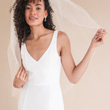Pencil Edge Bridal Veil