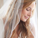 Crystal Beaded Veil