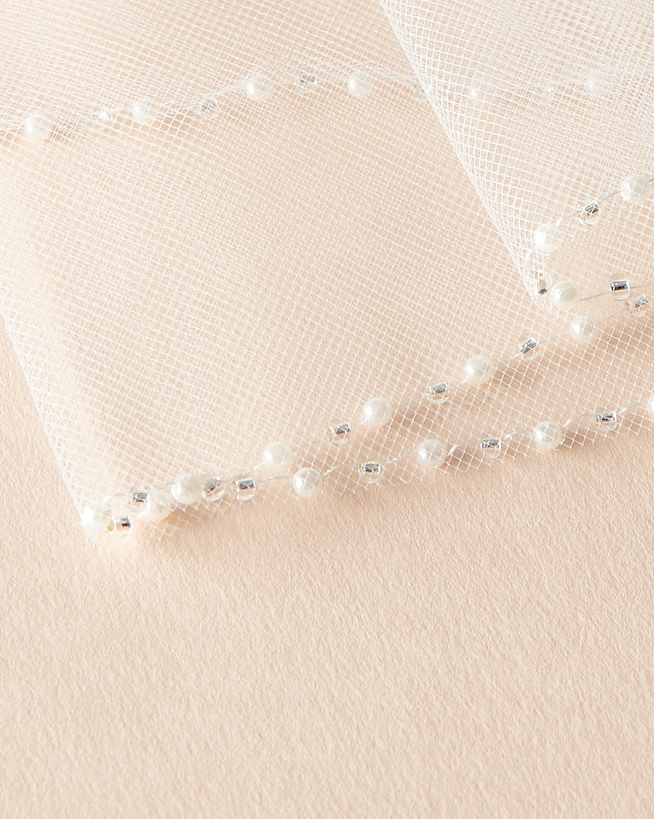 Pearl Wedding Veil