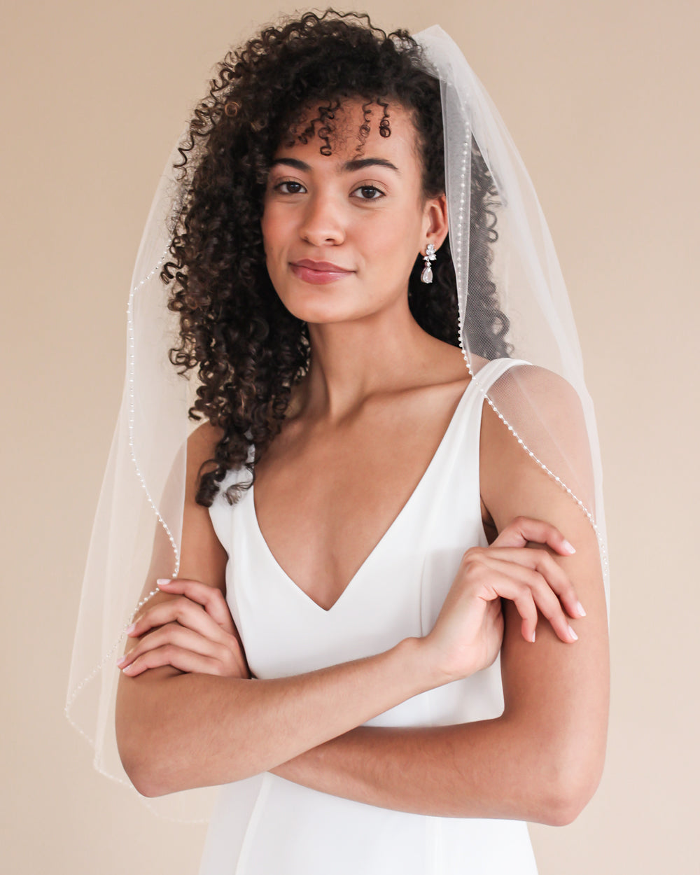 Pearl Wedding Veil