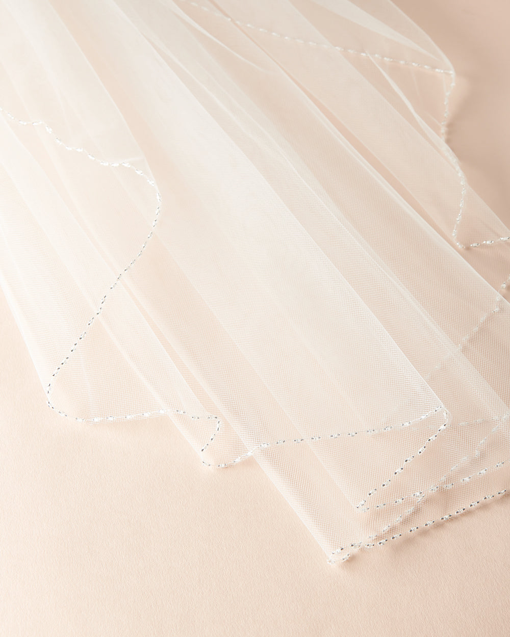 Beaded Wedding Veil