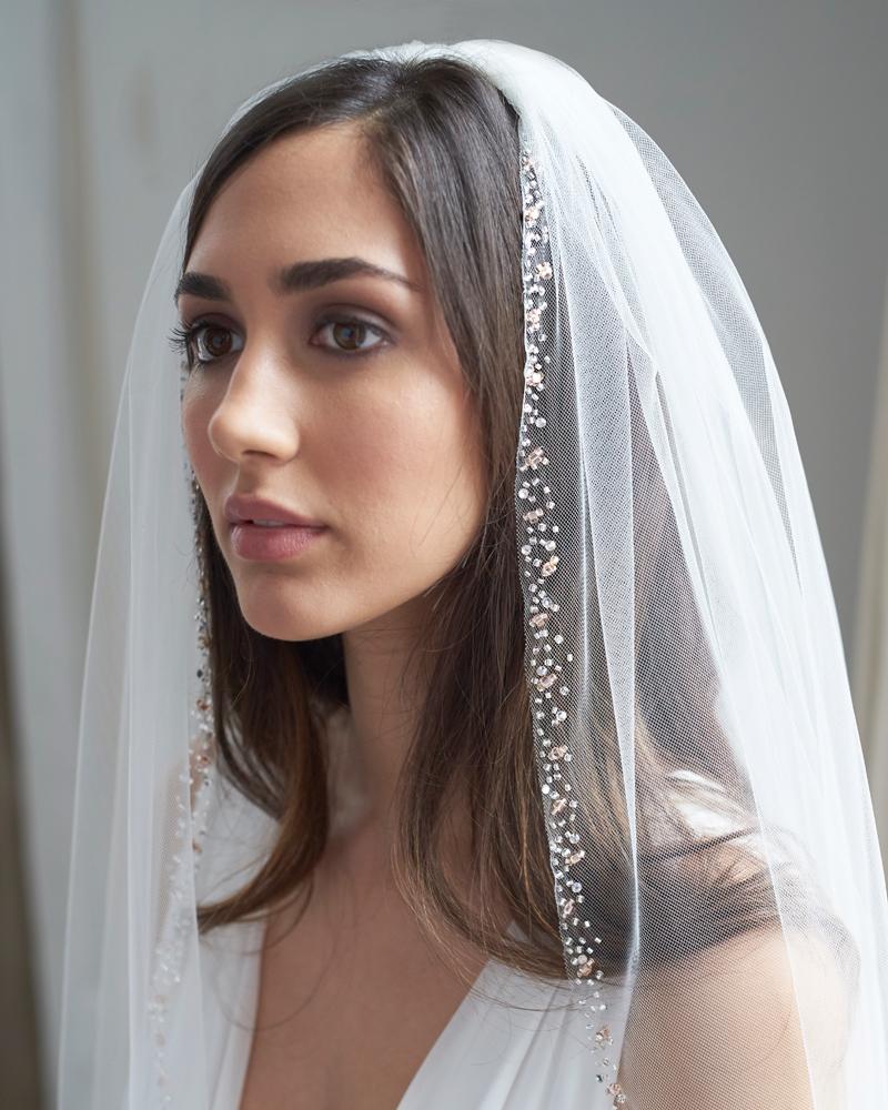 Blush Wedding Veil