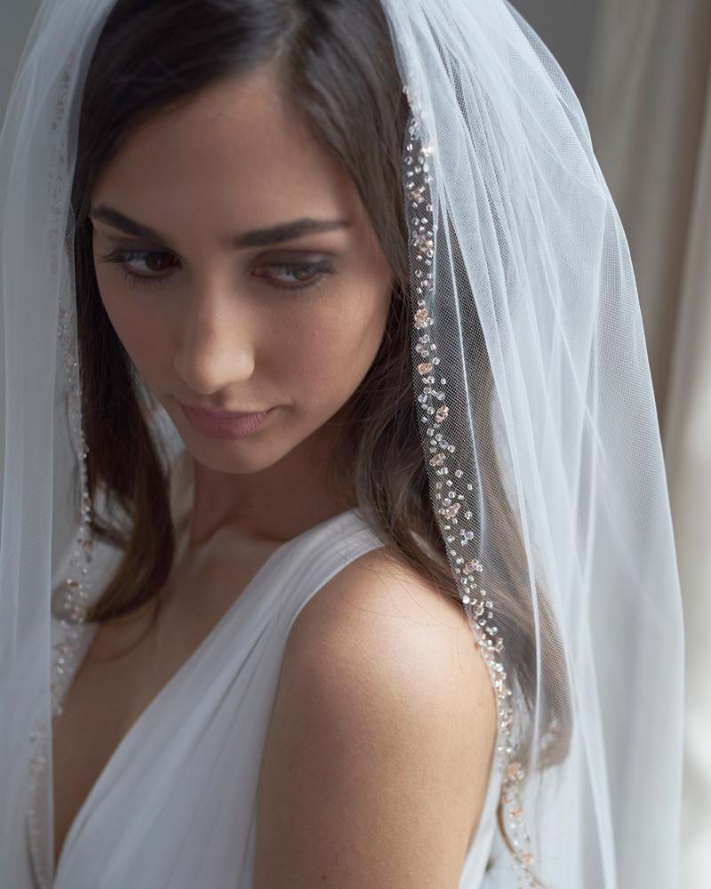 Blush Pink Veil