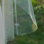 Cut Edge Bridal Veil