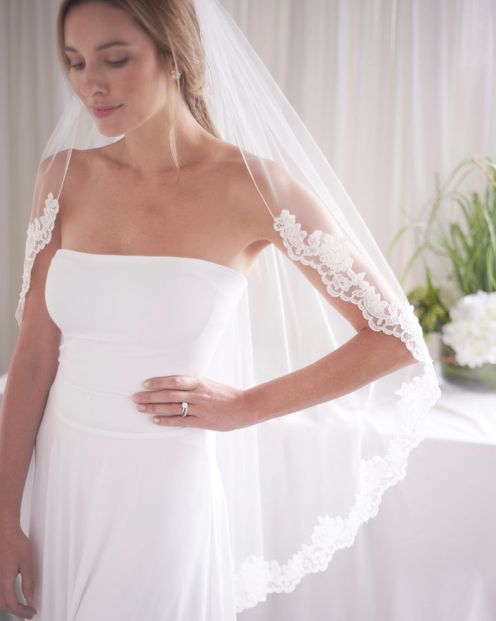 Wedding Veil with Lace