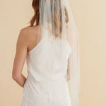 Beaded Fingertip Veil