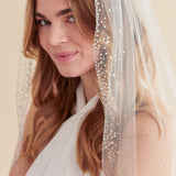 Rhinestone Wedding Veil