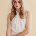Rhinestone Bridal Veil
